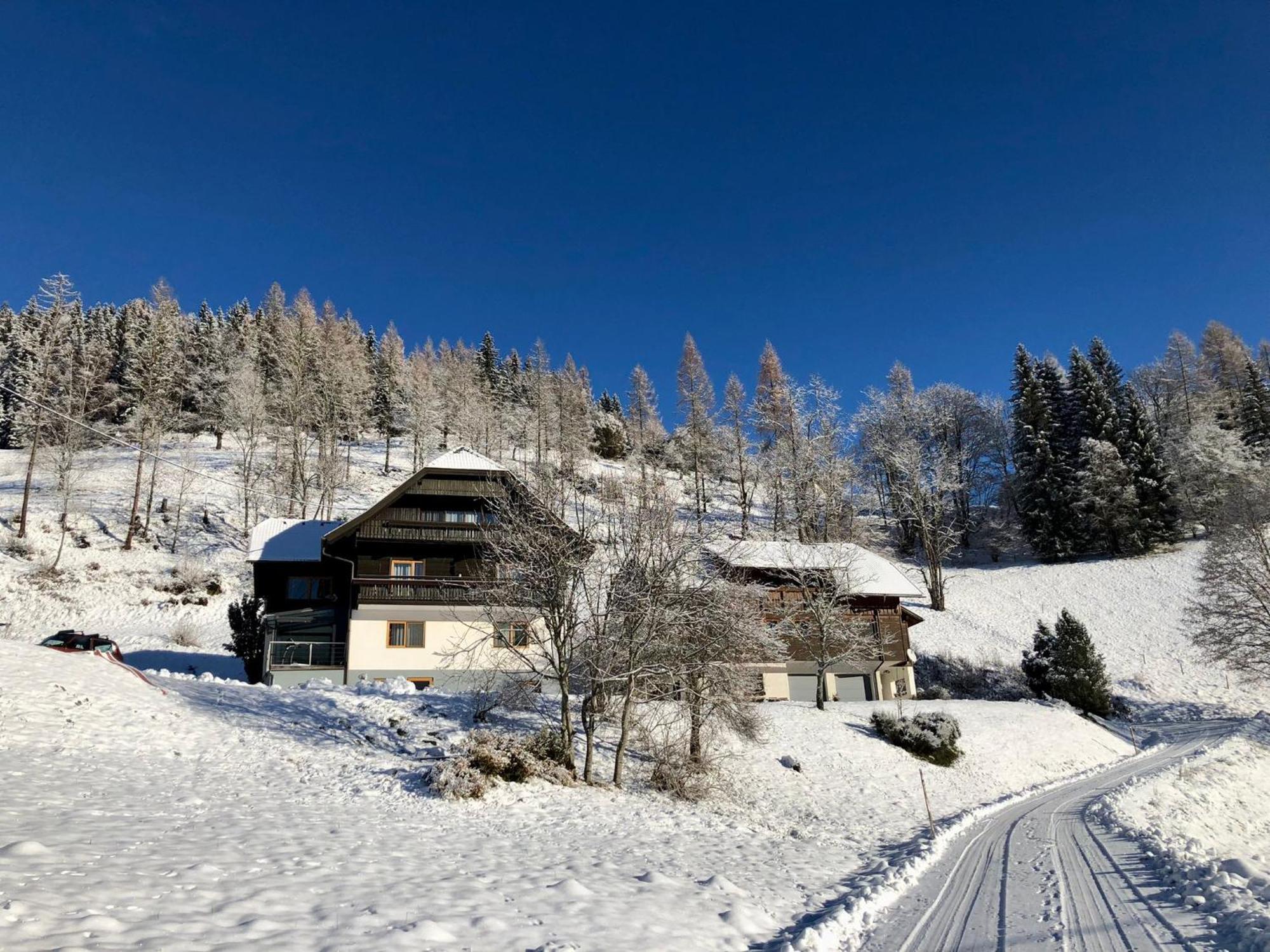 Appartement Vidmar-Wintertraum Arriach Exteriér fotografie